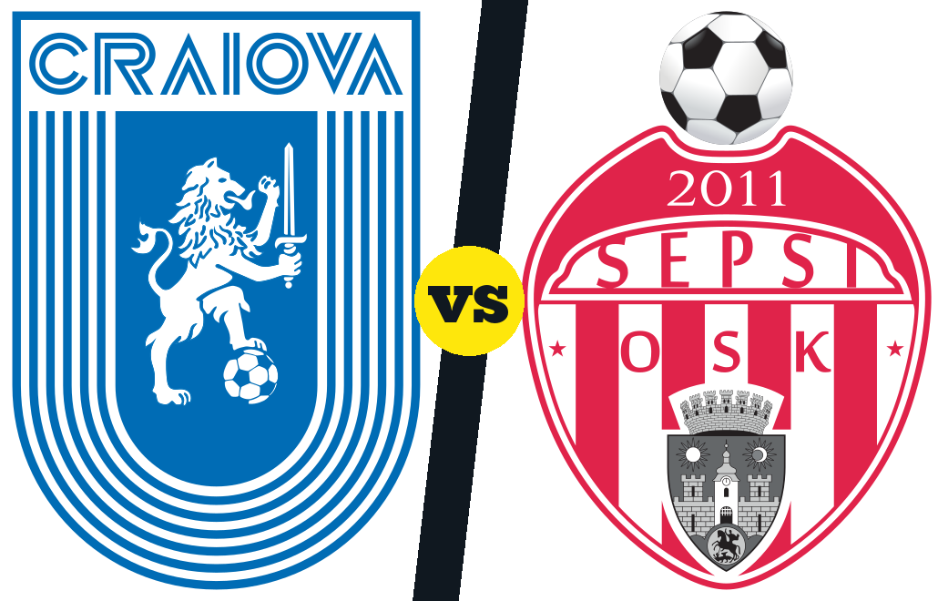 Pronostic Universitatea Craiova Sepsi du 13/09 au Stadionul CFR, Craiova